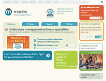 Tablet Screenshot of modes.org.uk